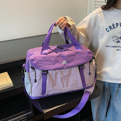 Multifunctional Gym Bag Handheld Dry Wet Separation Swimming Storage Bag Lightweight Large Capacity Luggage Bag for Short Trips