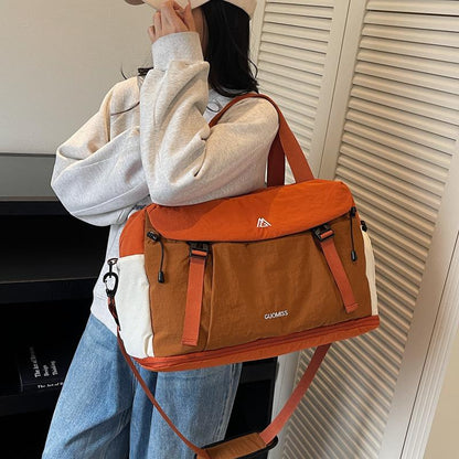 Multifunctional Gym Bag Handheld Dry Wet Separation Swimming Storage Bag Lightweight Large Capacity Luggage Bag for Short Trips